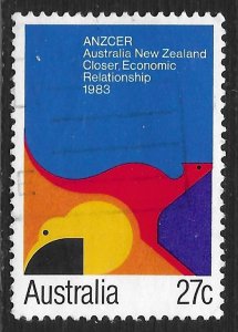 Australia #863 27c Australia-New Zealand Closer Economic Agreement