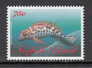 Norfolk Island 652 Fish MNH VF