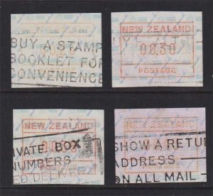 New zealand 1986 Frama set FU