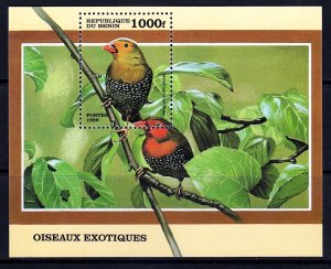 Benin 1999 Birds 1000fr Mint MNH Miniature Sheet SC 1126