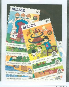 Belize #786-94 Mint (NH) Single (Complete Set)