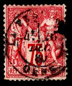 France Scott 75 Used.