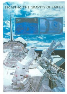 United States #3411 Mint (NH) Souvenir Sheet (Space)