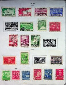 CUBA: 1878-1940 Used & Unused - Ex-Old Time Collection - 7 Sides Page (66587)