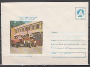 Romania, 1978 issue. Firemen Postal Envelope.