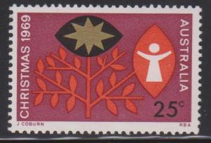 Australia SG#445 1969 Christmas MNH