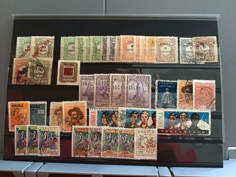 Angola Officials mounted mint and used  stamps  R25111