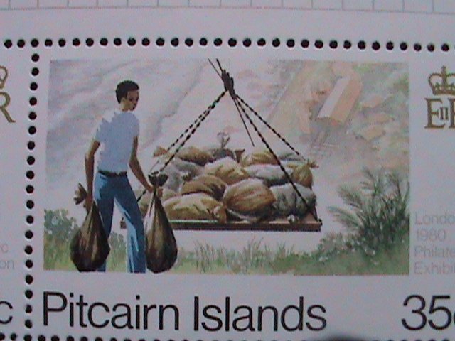 PITCAIRN ISLANDS-1980 SC# 192- LONDON'80 INTERNATIONAL STAMP SHOW MNH S/S VF