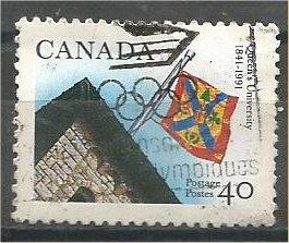 CANADA, 1991, used 40c, University, Scott 1338