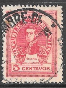 Argentina 547: 5c Jose Francisco de San Martín (1778-1850), used, F-VF