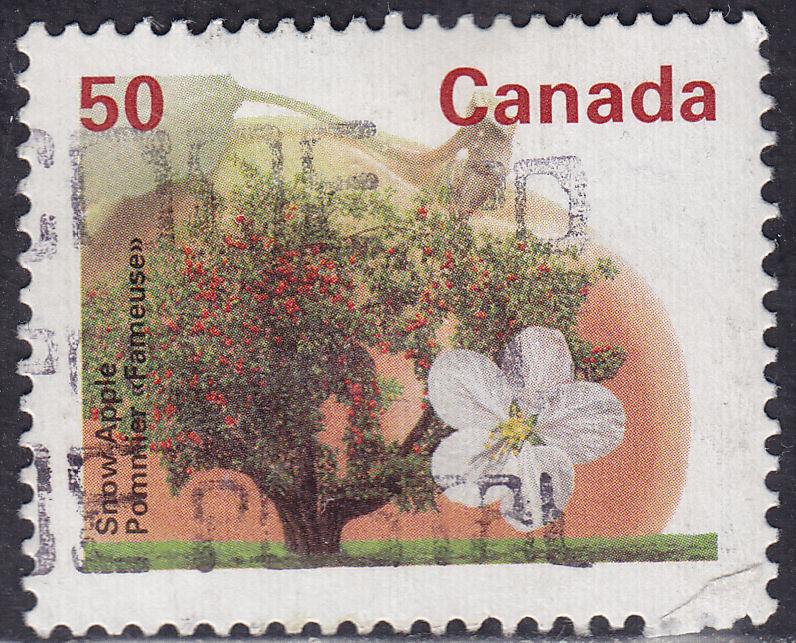 Canada 1365 USED 1994 Snow Apple Tree 50