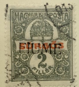 AlexStamps FIUME #E1 VF Used 