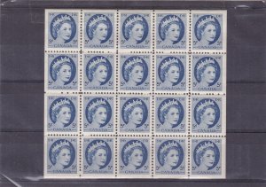 CANADA  QUEEN ELIZABETH  PANE       # 341 b     MNH