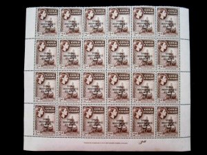 GHANA - SCOTT# 25 - BLOCK 24 - MNH - CAT VAL $12.00