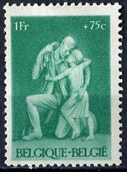 Belgium; 1945: Sc. # B404: */MH Single Stamp