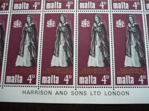 Malta - Full Sheet of 60 stamps