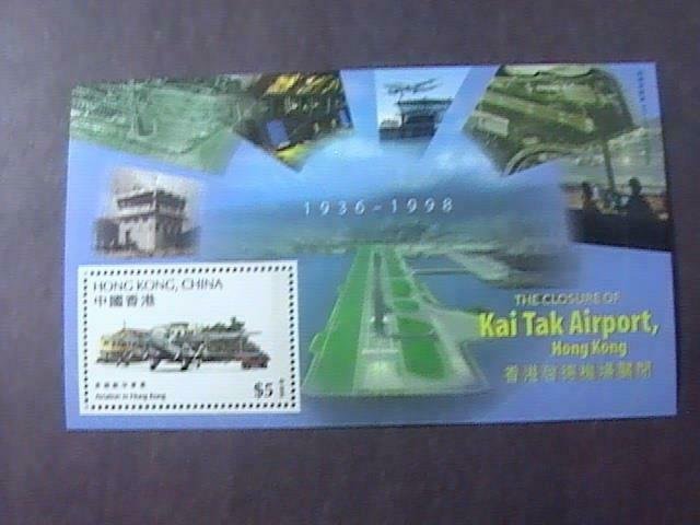 HONG KONG # 815--MINT/NEVER HINGED-SOUVENIR SHEET--1998#B