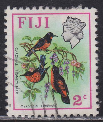 Fiji 306 Cardinal Honey Eaters 1971