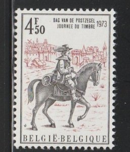 1973 Belgium - Sc 841 - MNH VF - 1 single - Thurn and Taxis Courier