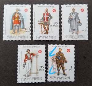 Malta Sovereign Military Order Costumes 1979 (stamp) MNH *perf shift error *rare