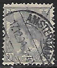 Netherlands # 67 - Queen Wilhelmina 10ct. - used....(P2)