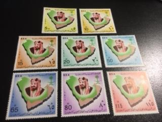 Saudi Arabia sc 825-832 MNH comp set