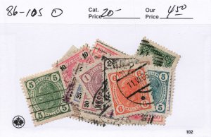 AUSTRIA   86-105   USED