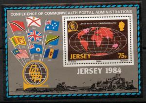 JERSEY SGMS333 1984 LINKS WITH THE COMMONWEALTH MNH