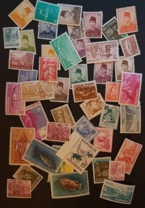 INDONESIA Stamp Lot Used Unused Mint MH T4209