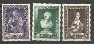 POLAND 1956, ART , MH