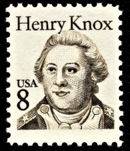 US 1851 MNH VF 8 Cent Henry Knox Revolutionary War General Overall Tagging