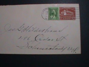 ​UNITED STATES,1932 COMMERCIAL COVER-90 YEARS OLD WITH STAMP-USED VERY FINE