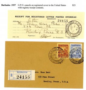 Barbados 1937 Cover