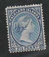 FALKLAND ISLANDS #15 MINT HINGED