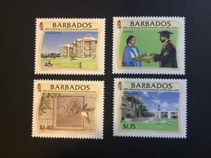 ICOLLECTZONE  Barbados 954-957 VF NH