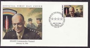 D1-Marshall Is.FDC-WWII event-General Eisenhower-commander of AEF-1944