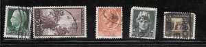 Italy #Z276 Used Mixture 10 Cent Collection / Lot