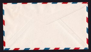 US SCOTT #UC6 PLANE 6 CENT STATIONARY BORDER B ENVELOPE SIZE 13 ⭐ UNUSED ⭐