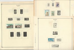 Bosnia, Burma, Bavaria, Azores Stamp Collection 20 Scott International Pages