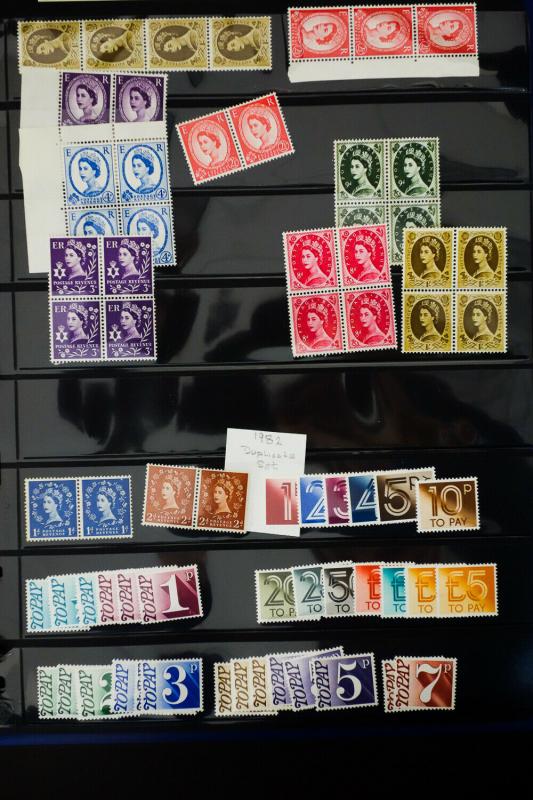 Great Britain Mostly Mint Stamp Collection