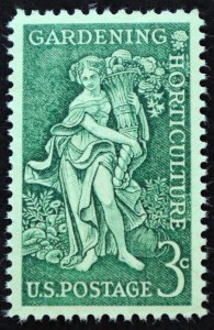 U.S. Mint Stamp Scott #1100 3c Gardening, Superb Jumbo. Never Hinged. A Gem!