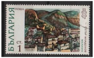 Bulgaria 1972 - Scott 2007 used - 3s, Painting, National Art