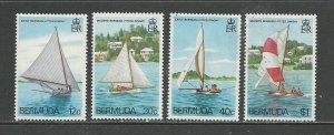 Bermuda Scott catalogue #437-440 Mint NH