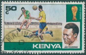 Kenya 1978 SG122 50c World Cup Football FU