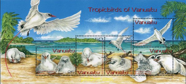 149552 MNH VANUATU 2004 AVES TROPICALES