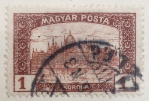 AlexStamps HUNGARY #190 VF Used 