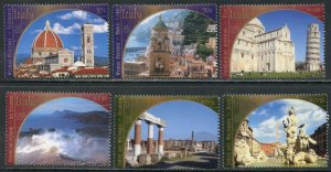 UNITED NATIONS Sc# NY 832-833 GE 400-01 VI 322-23 2002 World Heritage Italy MNH