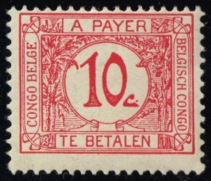 Belgian Congo #J2 Postage Due; Unused