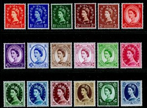 SG540-556, COMPLETE SET (1 of each value), M MINT. Cat £160. WMK EDWARD.