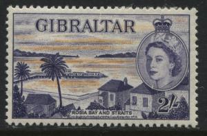 Gibraltar QEII 1953 2/ mint o.g.